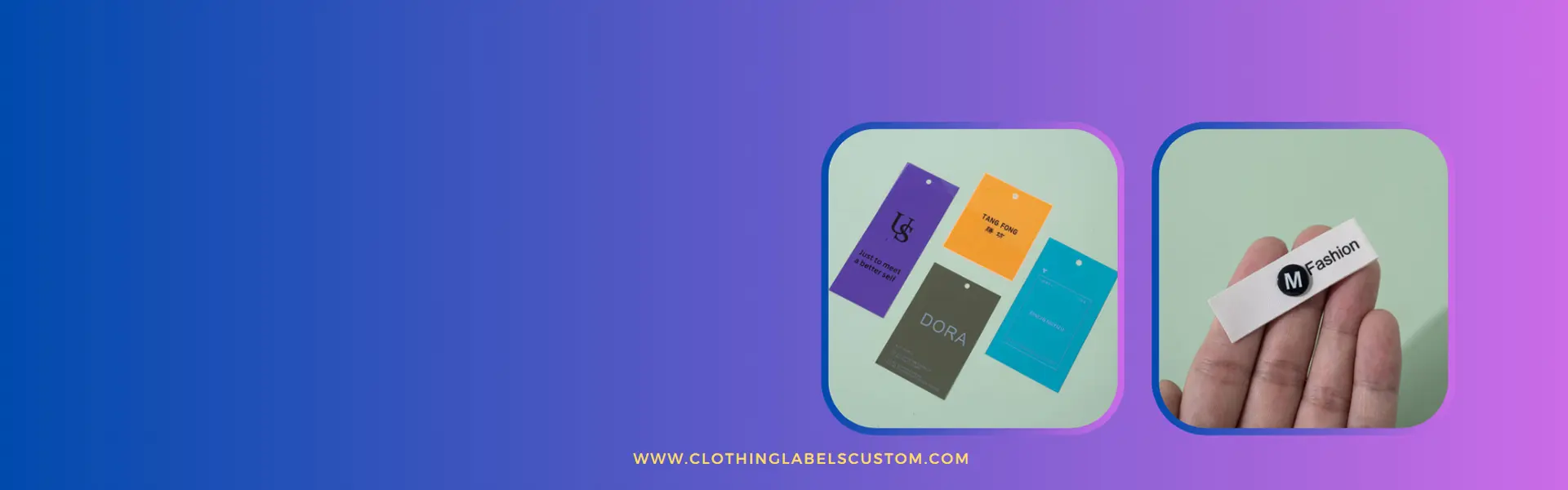 Custom clothing labels