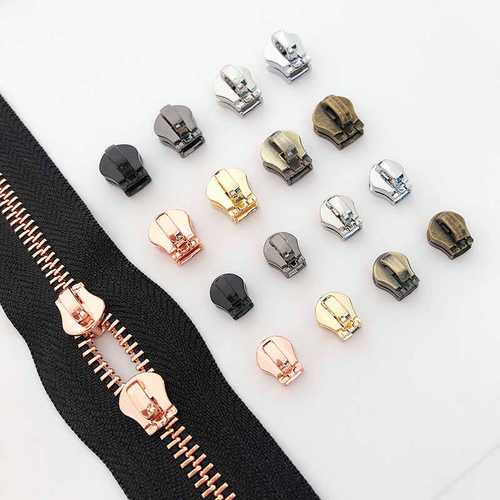 Custom Metal Zipper Pulls with Logo
