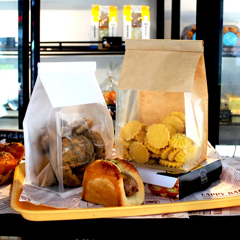 Food Kraft Paper Zipper Bag Manufacturer