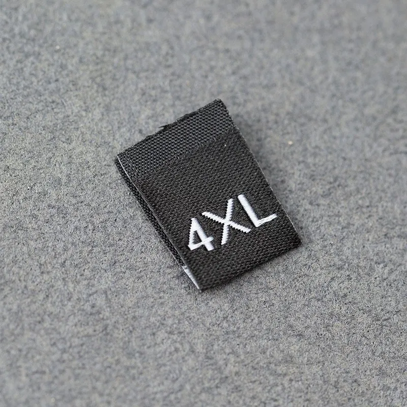 Customize Shirt Size Tags