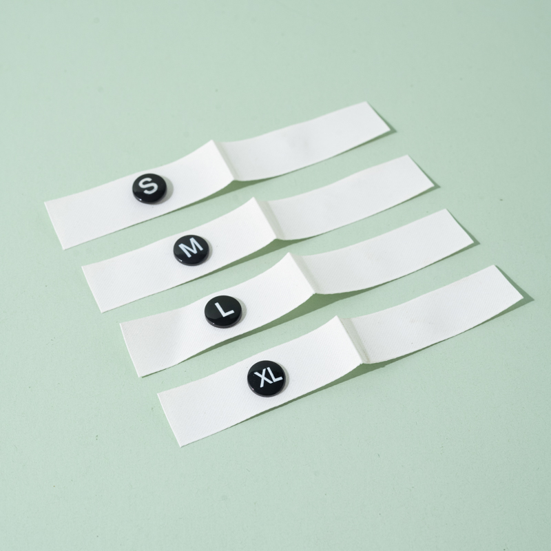 woven size labels
