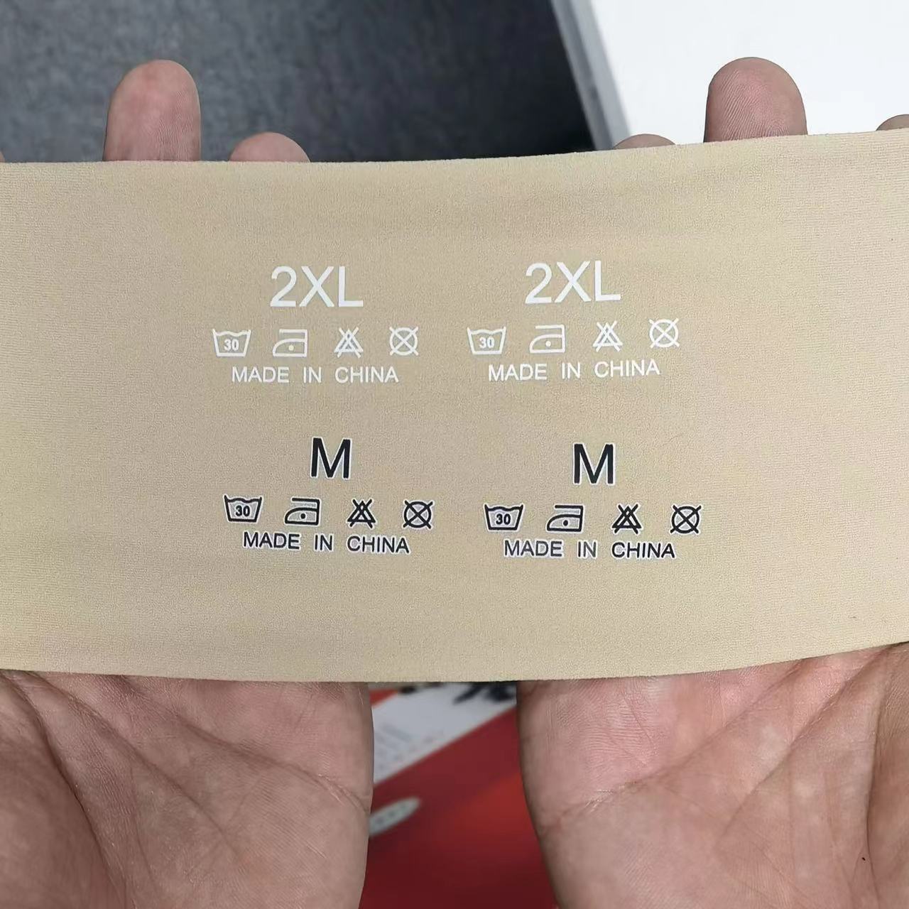 blank iron on labels for clothing