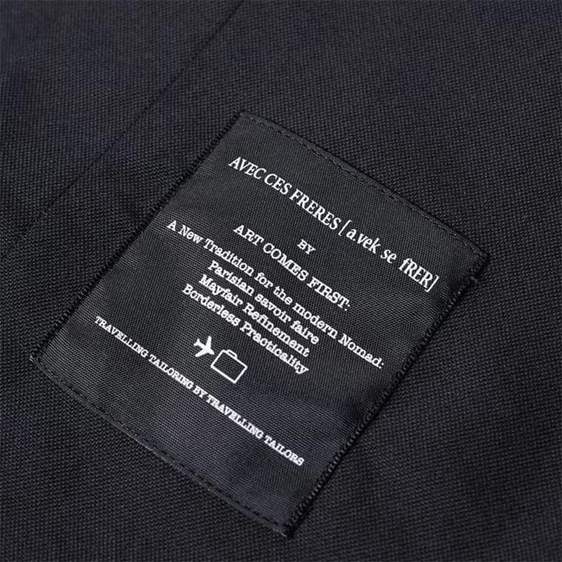 satin vs woven labels