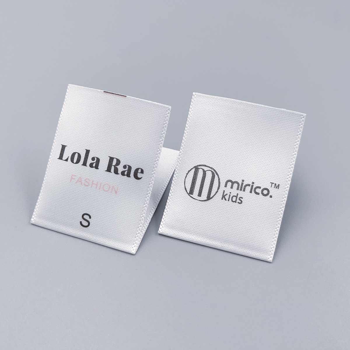 custom fabric name tags