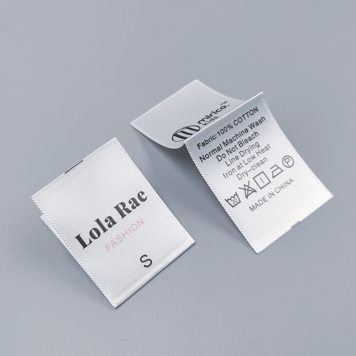 fabric name tags