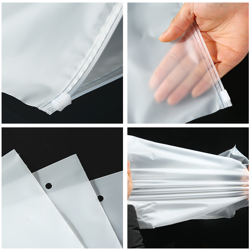 plastic zip bags for clothes