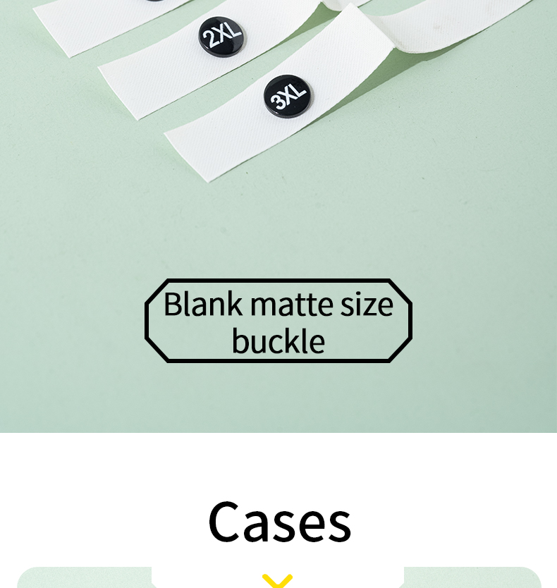 custom size labels for clothing