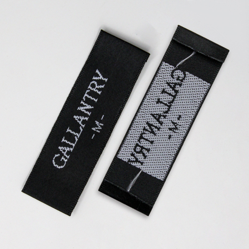 Sew in garment labels