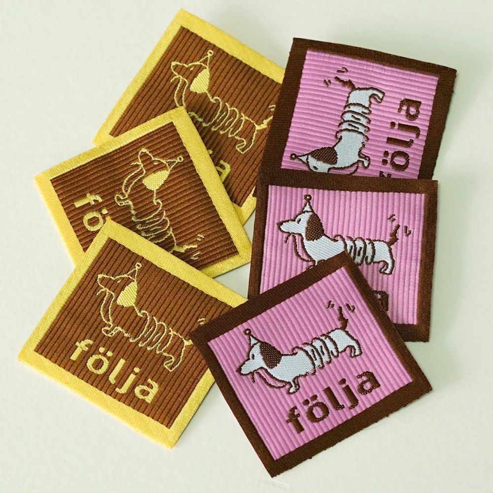 material name tags for clothes