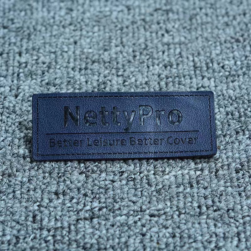custom leather labels for handmade items