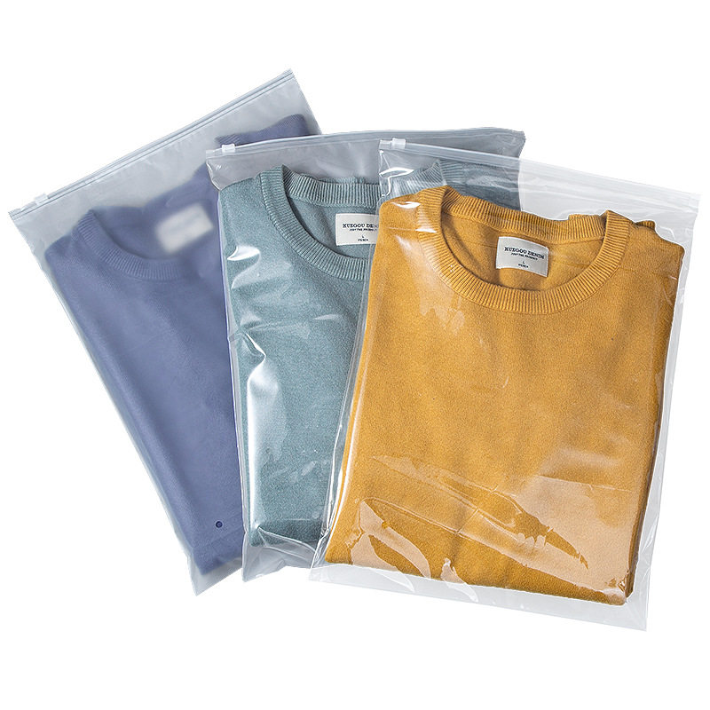 clear plastic zip bags